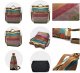 Womens Shoulder Bags Canvas Hobo Handbags Multi-Color Casual Messenger Bag